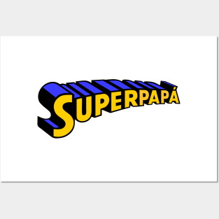 Super papa Posters and Art